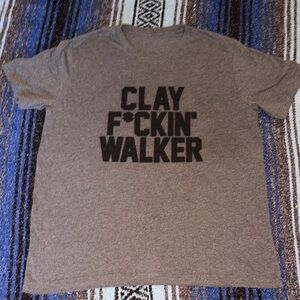 Clay Walker Concert Tee Shirt